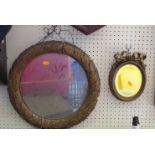 Two Decorative Gilt Framed Mirrors