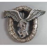 A German WWII Luftwaffe Pilot's Badge