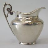 A Birmingham Silver Cream Jug, 65g