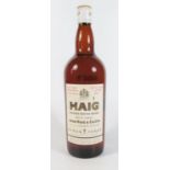 An Old One Litre Bottle of Haig Whisky from NAAFI stores