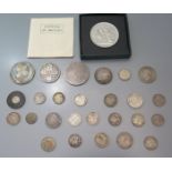 A selection 0f English Coinage & small 3d bits Etc