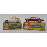 Two Corgi Die Cast Vehicles: 247 (model good, box with instructions complete but squashed) and