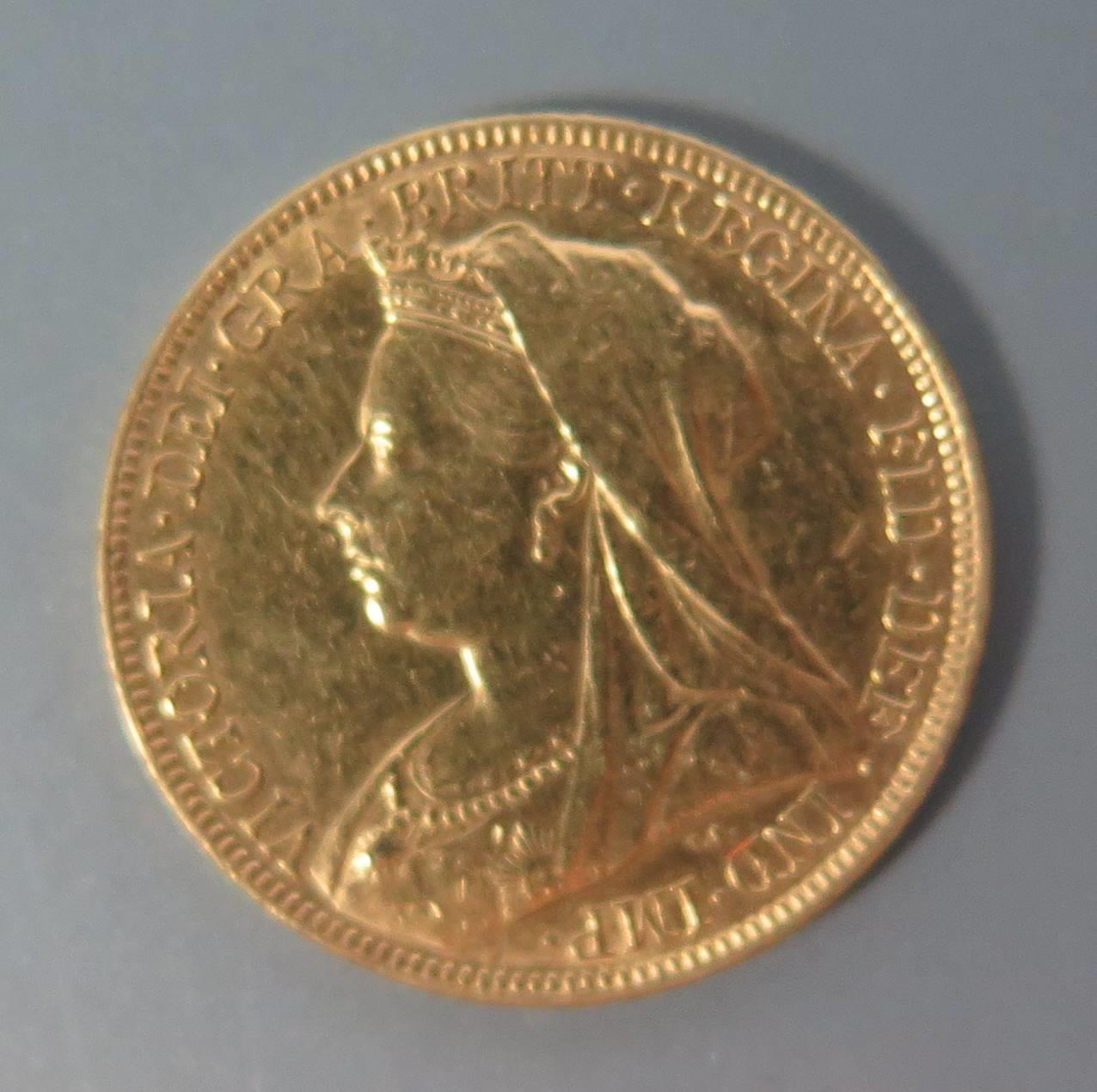 A Victorian Gold Sovereign 1899