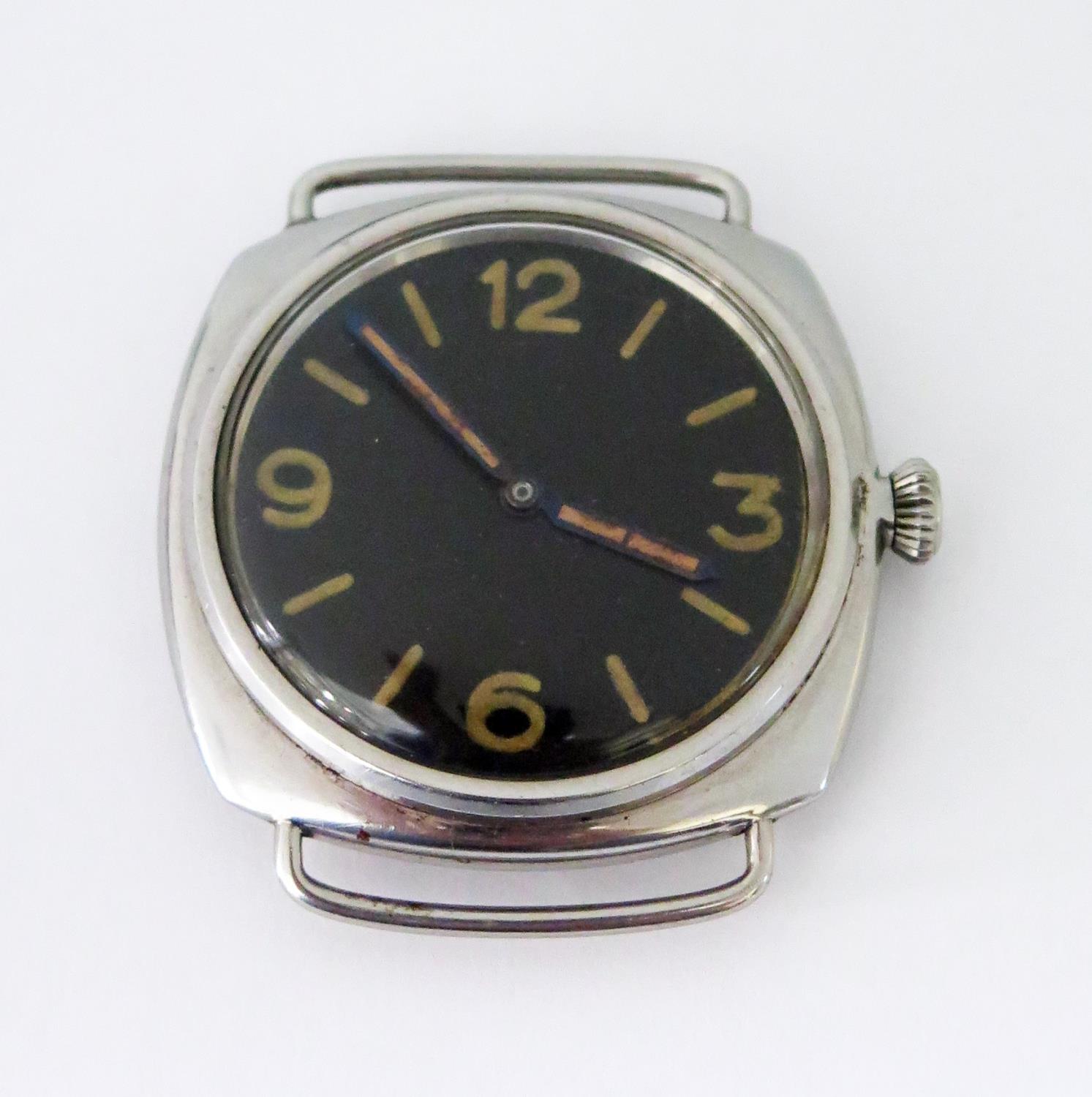 A Rare Panerai WWII Diver's (Kampfschwimmer) Watch. 1944 3646 Type E Rolex 618 Type 1 with anonymous - Image 2 of 13