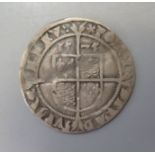 An Elizabeth 1 Hammered Silver Shilling 1575