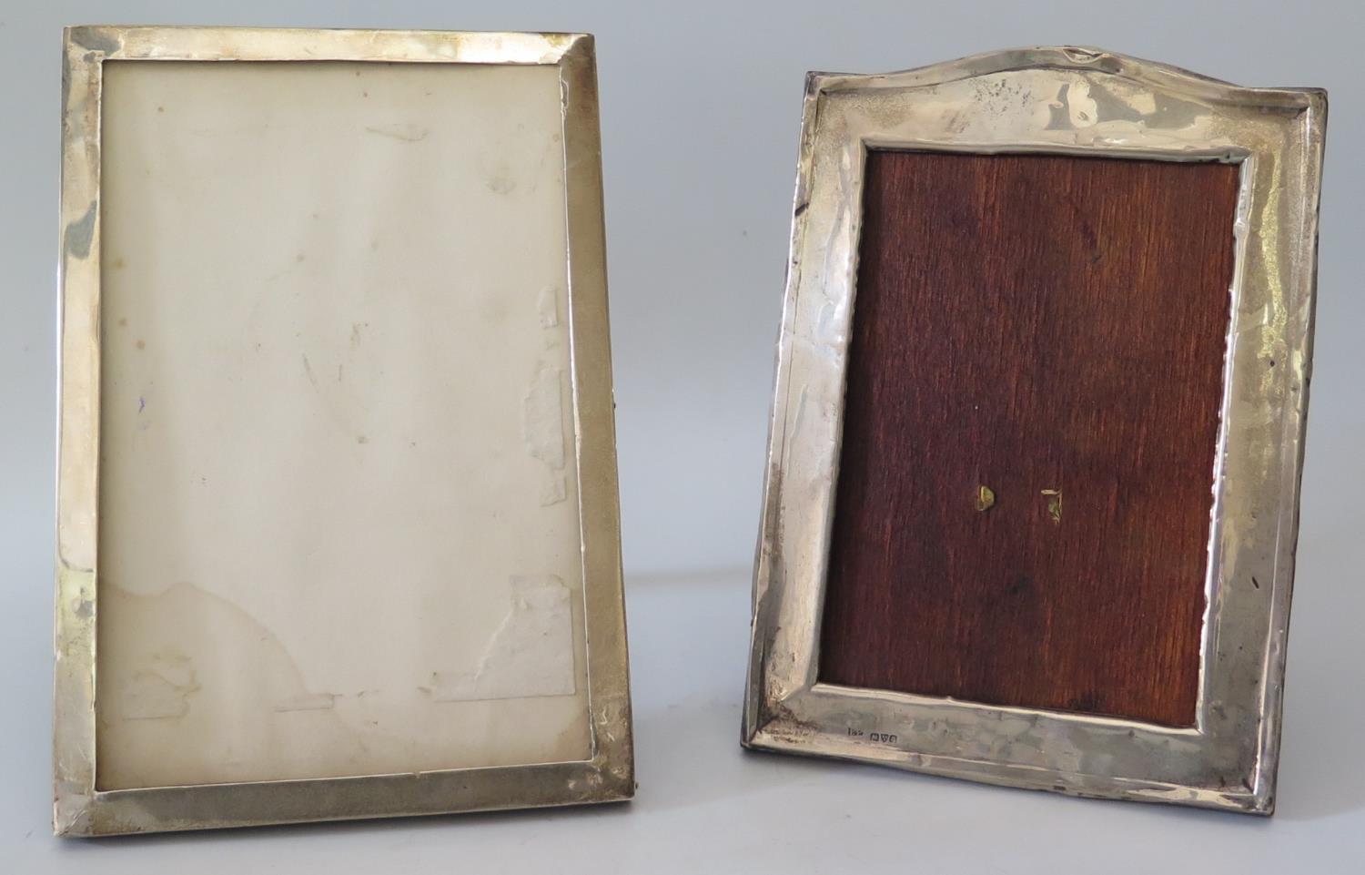 Two Sterling Silver Photograph Frames AF