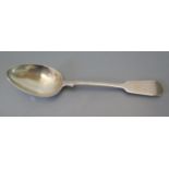 A Victorian silver serving spoon, Exeter 1874, JW & JW, 70g