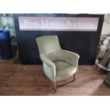 Upholstered Victorian Chair