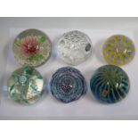 Mdina and other Glass Paperweights