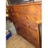 A Large Victorian Mahogany Chest of Drawers