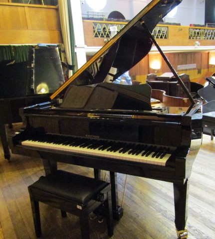 Hoffmann by Bechstein (c2010) A 4ft 8in Model 147 grand piano in a bright ebonised case on square