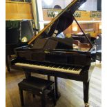 Hoffmann by Bechstein (c2010) A 4ft 8in Model 147 grand piano in a bright ebonised case on square