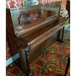 Broadwood (c1995) A Model Imperial upright piano in a bright mahogany case;