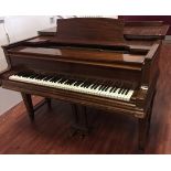 Steinway (c1914) A 6ft 4in New York ex-pianola grand piano in a mahogany case on dual square
