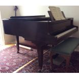 Blüthner (c1935) A 4ft 11in grand piano in a mahogany case on square tapered legs.