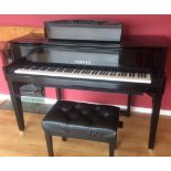 Yamaha (c2014) A Model N1 Avantgrand Digital grand piano in an ebonised finish;