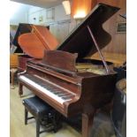 Steinway (c1936) A 6ft 2in Model A grand piano in a mahogany case on square tapered legs;