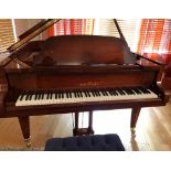 Schimmel (c1999) A 6ft Model 182 TE-1 grand piano in a Louis XVI style mahogany case,