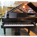 Steinway (c1919) A 6ft 2in 88-note Model A grand piano in an ebonised case on square tapered legs.