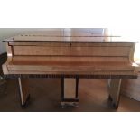 Steinway (c1932) A 5ft 7in Model M grand piano in an Art Deco satin walnut and coromandel