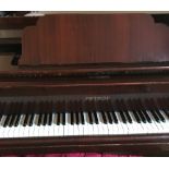 Petrof (c1953) A 5ft grand piano in a mahogany case on square tapered legs.