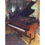 Bechstein (c1903) A 7ft 4in Model C grand piano in a rosewood case on dual square tapered legs.