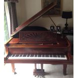 Steinway (c1915) A 6ft 2in Model A grand piano in a rosewood case on square tapered legs;