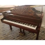 Reid-Sohn (c1997) A 5ft 3in Model SG-161 grand piano in a bright mahogany case on square tapered