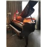 Bluthner (c1934) A 5ft grand piano in a mahogany case on square tapered legs.