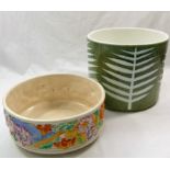 A Clarice Cliff Newport Pottery 'Bird and Flower' pattern bowl,