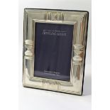 An Art Deco design rectangular silver photograph frame, Sheffield 1991, by Richard Carr, 14.