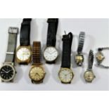 A gentleman's Swiss Montine automatic Incabloc wrist watch with 25 jewel movement,