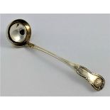 A Scottish kings pattern toddy ladle by David McDonald, 16.