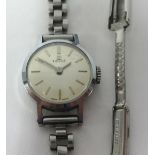 Tissot, a ladies wristwatch with booklet, box and purchase receipt dated 1969.