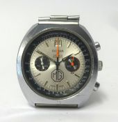 Sicura, a rare gents stainless steel chronometer, incabloc, MG 50th Anniversary Commemorative