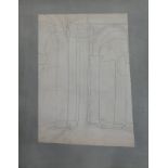 After Ben Nicholson, 2 copies of etchings, one inscr' verso 'Ben Nicholson Print 1967 Parthenon'.