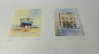 Spencer W Tart, two signed limited edition prints including 'Merchants Houe'No28/850