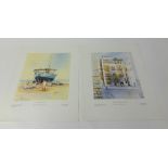 Spencer W Tart, two signed limited edition prints including 'Merchants Houe'No28/850