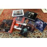 Collection of Robert Lenkiewicz memorabilia including books, dvd and catalogues.