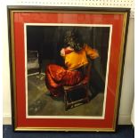 Robert Lenkiewicz (1941-2002), 'Esther, Rear View, St Antony Theme, Project 18', signed and titled