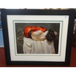 Robert Lenkiewicz (1941-2002), signed limited edition print, 'Esther Rear View' No 201/350.