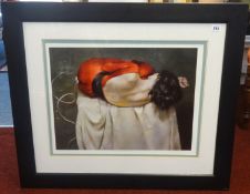 Robert Lenkiewicz (1941-2002), signed limited edition print, 'Esther Rear View' No 201/350.
