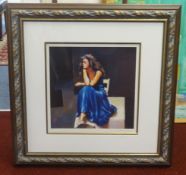 Robert Lenkiewicz (1941-2002), 'Anna in Blue', signed limited edition print No.70/500, with