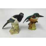 Two Beswick birds including 'Kingfisher' (2).