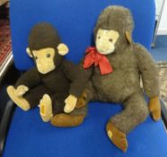 Two Merrythought Monkeys