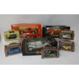 Burago, two Diecast models, also Days Gone, Corgi and other promotional models, boxed, approx 30.