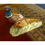 A Beswick porcelain model of a pheasant