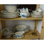 Masons, a Regency patterned part dinner service etc.