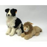 Steiff Hasso Border Collie 35 No.031694 also Molly Leo (2).