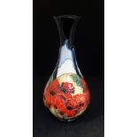 Moorcroft, a bottle vase, 'Forever England', No.80/6, height 18cm, boxed.